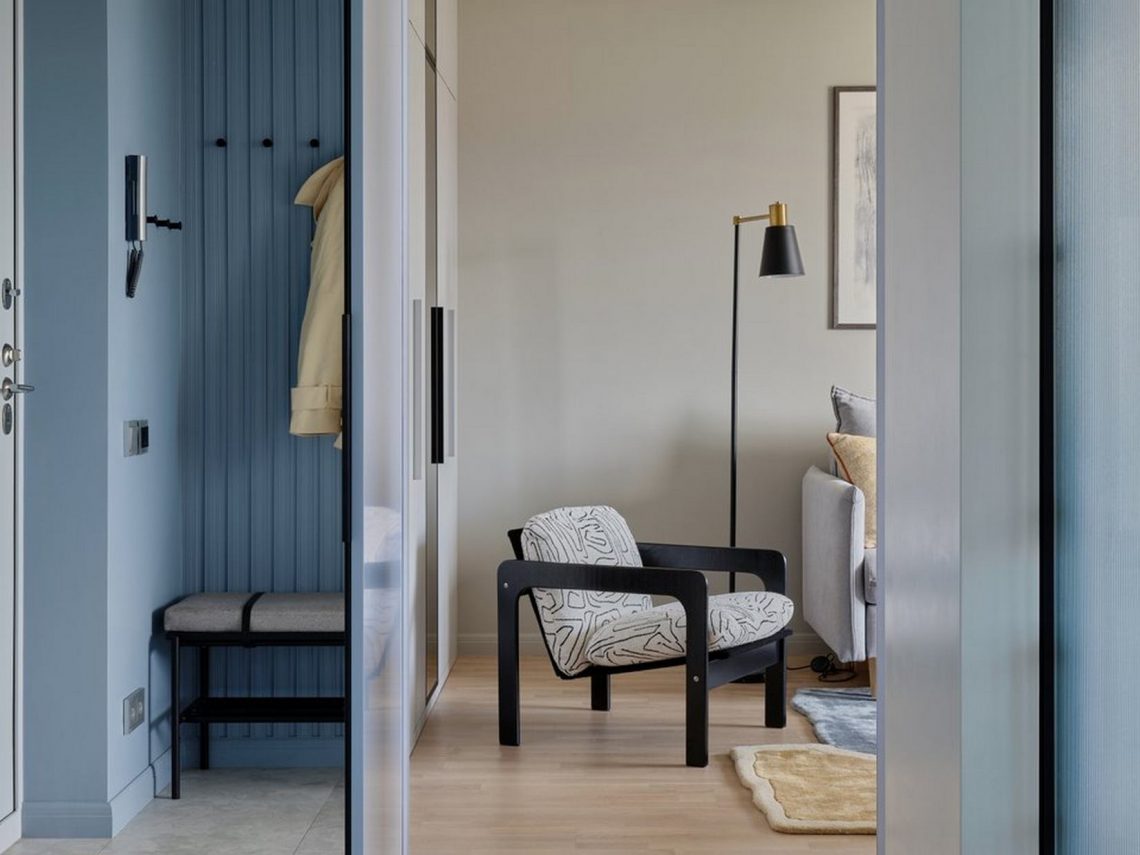 Egyetemi tanár megújult otthona teljes felújítás után, konyhával a központban - 55m2