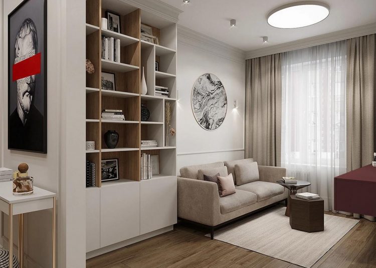 Fiatal nő szép otthona, ahol a semleges színvilág nem unalmas, 60m2