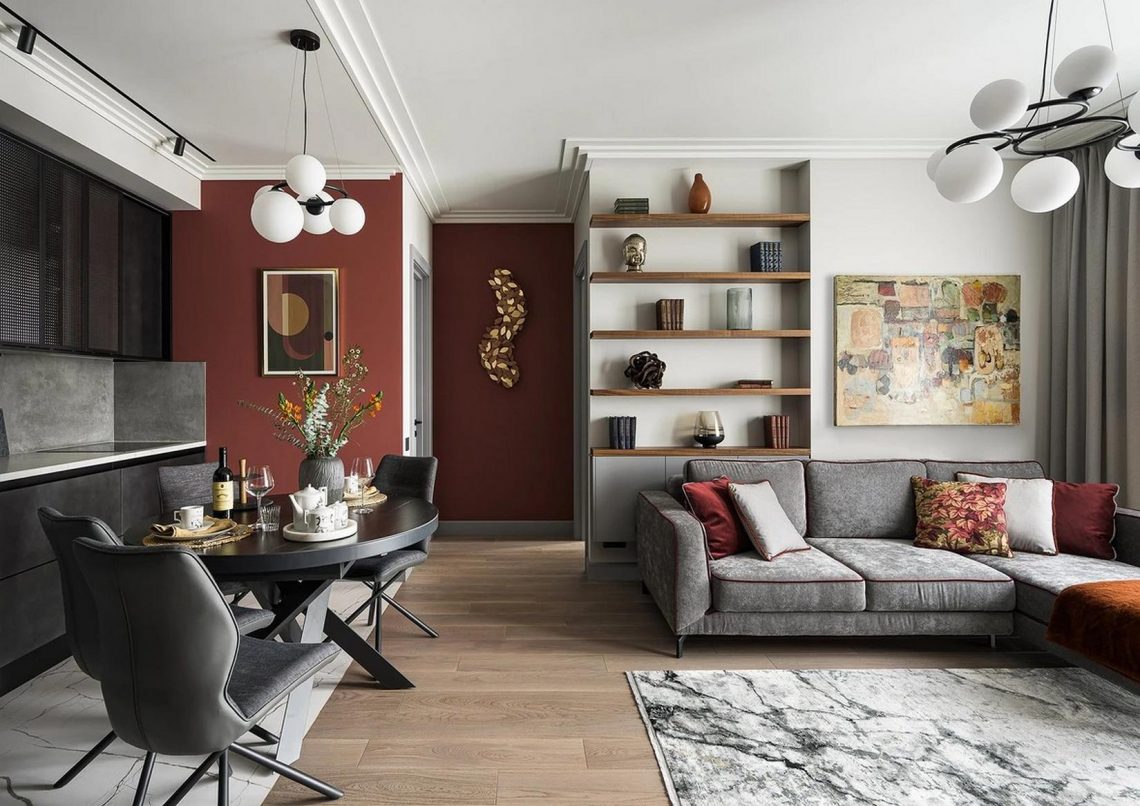 Minimális átalakítással lett tökéletes a 70m2-es, új lakás egy családnak