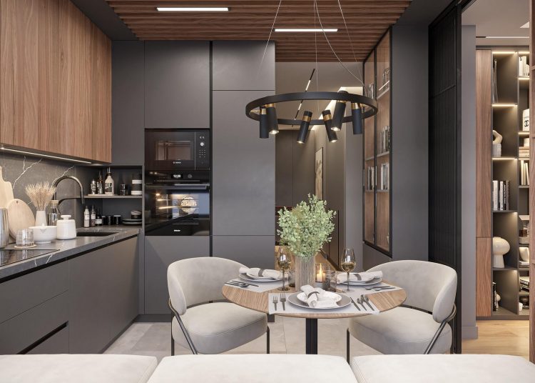 Otthonról sokat dolgozó férfi remek lakása rengeteg érdekes részlettel