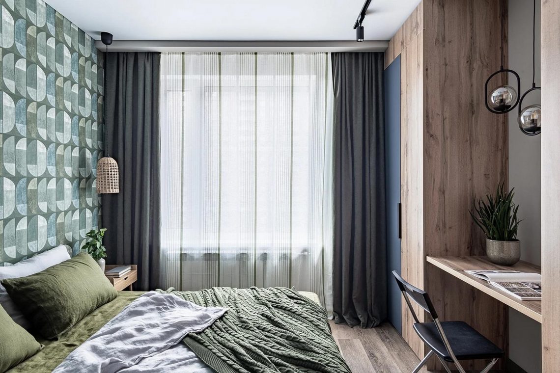 Hogyan lett remek kislakás egy hosszú, keskeny, 32m2-es üres térből