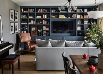 Nyugodt családi otthon az amerikai vidéki házak stílusában 87m2