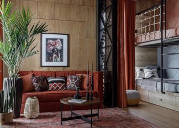 Ötgyermekes család kis nyaralója 46m2-en - hogyan sikerült 7 hálóhelyet kialakítani