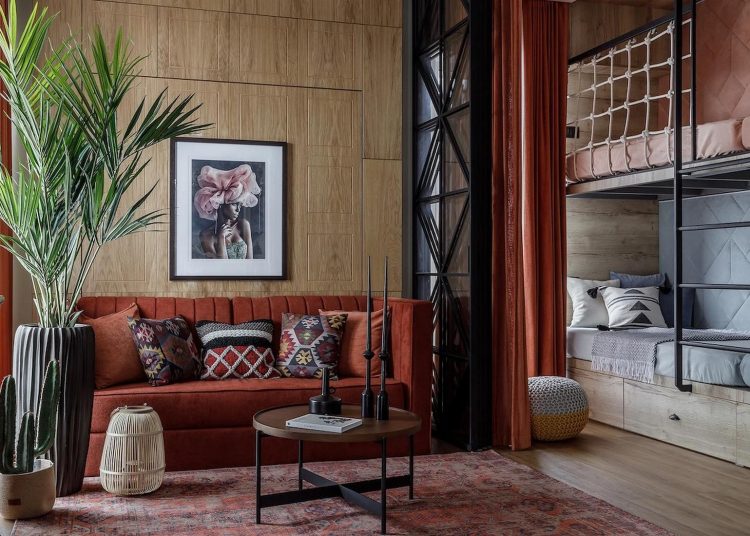 Ötgyermekes család kis nyaralója 46m2-en - hogyan sikerült 7 hálóhelyet kialakítani