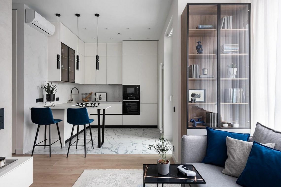 Trend és kényelem - fiatal férfi kapta szüleitől a 41m2-es, eredetileg egyszobás lakást