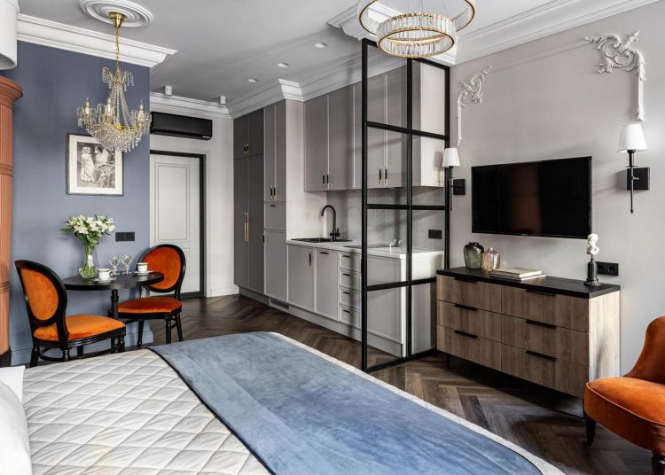 66m2-es földszinti helyiségből két remek önálló kislakást alakított ki a lakberendező