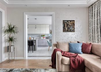 Lánygyermekes család kényelmes otthona társasági élethez hangolva