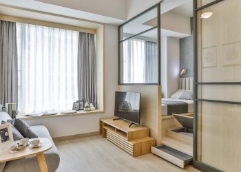 Okos tervezés: a 29m2-es pici lakásban még külön hálószoba és külön konyha is van