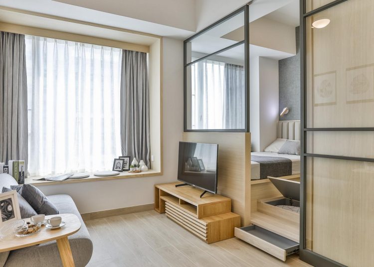 Okos tervezés: a 29m2-es pici lakásban még külön hálószoba és külön konyha is van