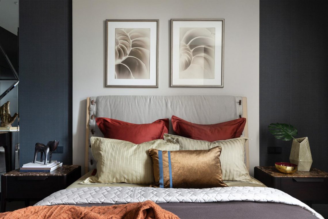 Új, férfias karaktert kapott a lelakott 65m2-es lakás - fiatal férfi otthona