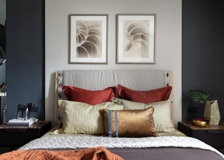 Új, férfias karaktert kapott a lelakott 65m2-es lakás - fiatal férfi otthona