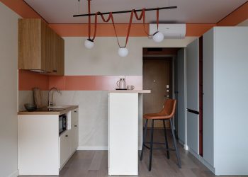 Apró lakás zseniálisan megtervezett tárolási megoldásokkal, 22m2