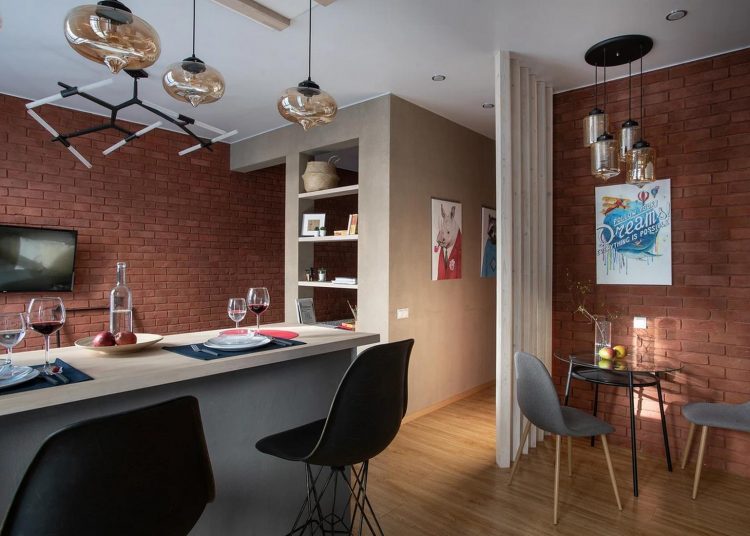 Érdemes-e a loft stílust választani egy kis lakásban? Példa 38m2-en