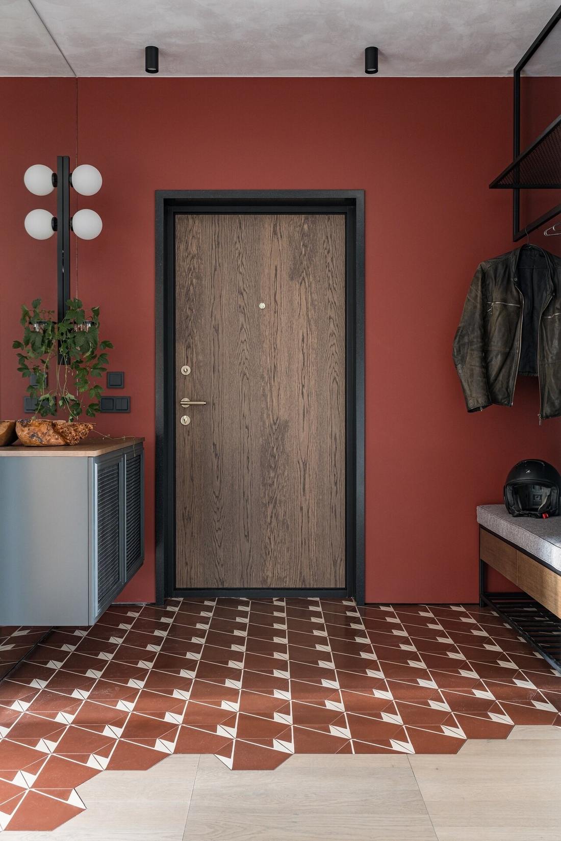 Családi otthon loft, modern és színes elemekkel berendezve, két gyerekszobával Családi otthon loft, modern és színes elemekkel berendezve, két gyerekszobával