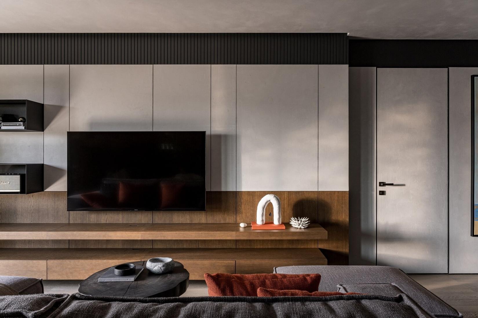 Családi otthon loft, modern és színes elemekkel berendezve, két gyerekszobával Családi otthon loft, modern és színes elemekkel berendezve, két gyerekszobával