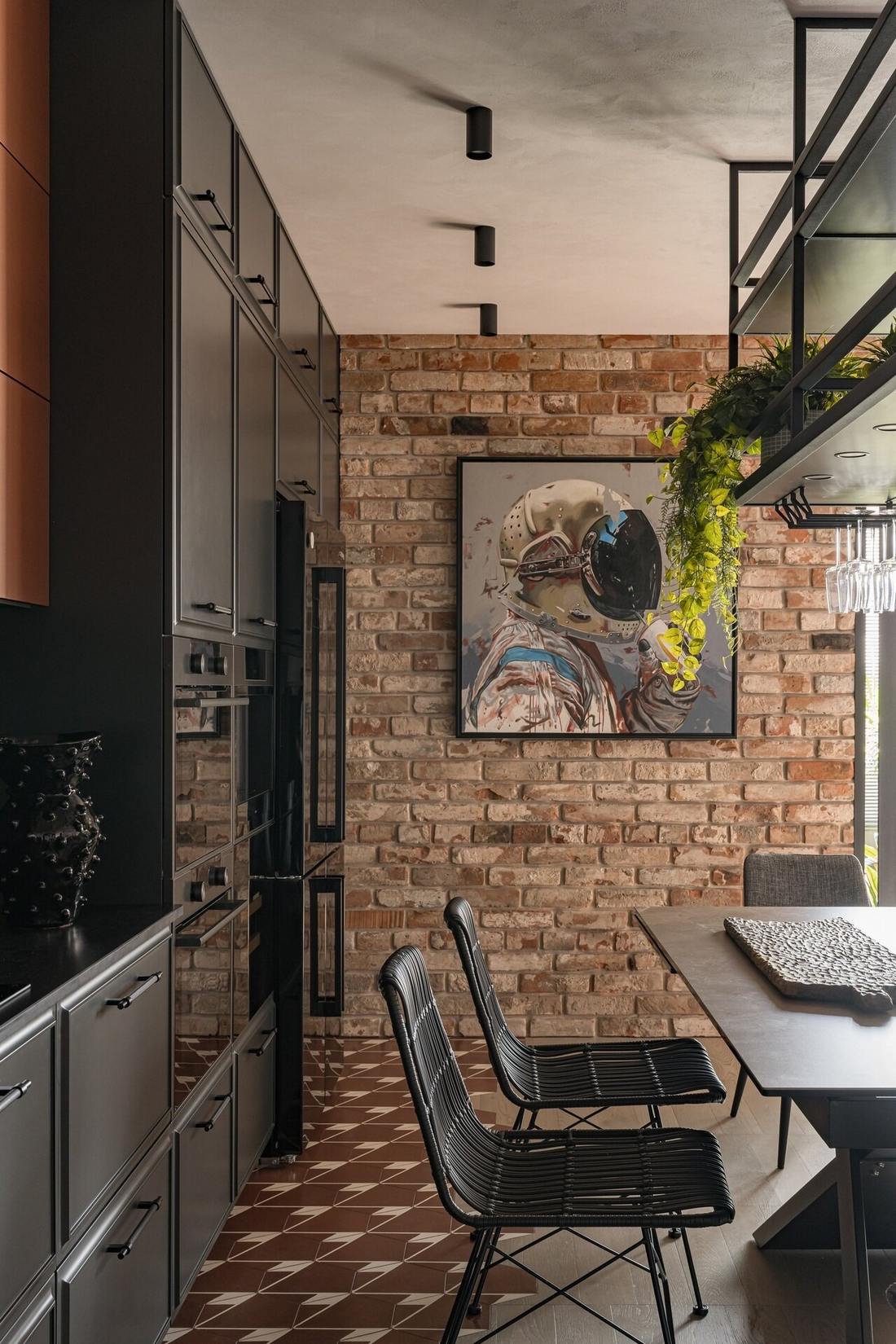 Családi otthon loft, modern és színes elemekkel berendezve, két gyerekszobával Családi otthon loft, modern és színes elemekkel berendezve, két gyerekszobával