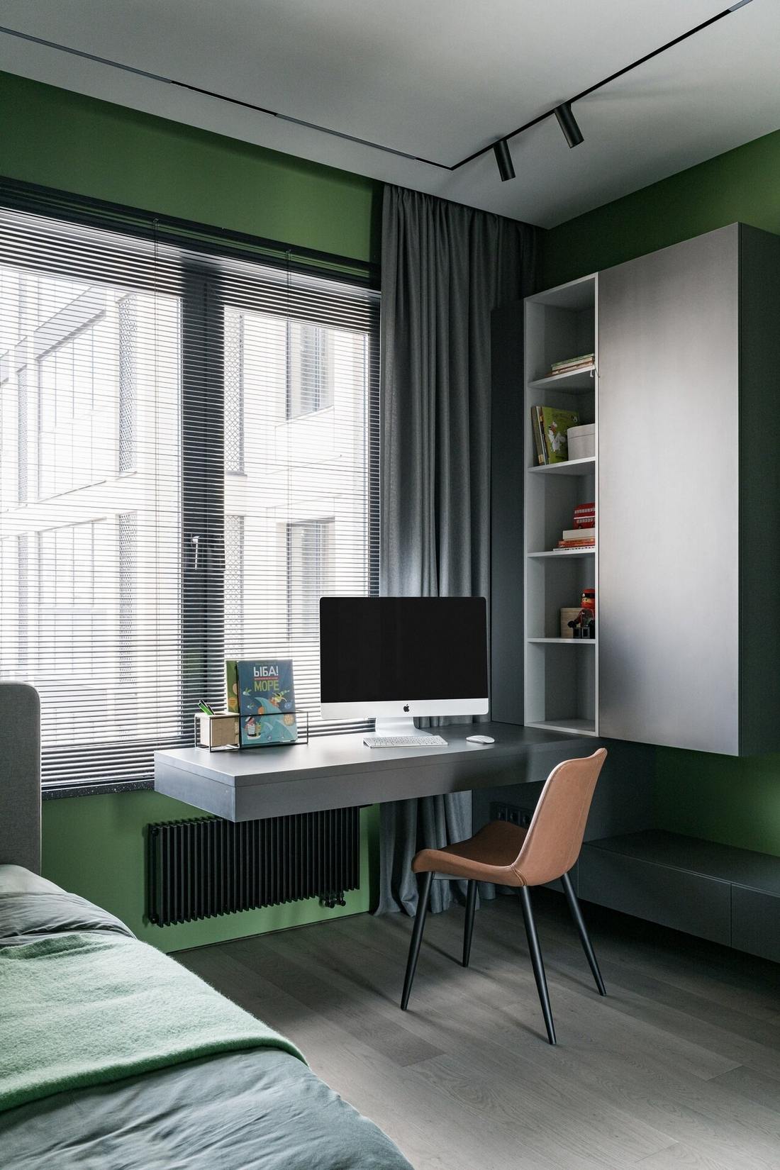 Családi otthon loft, modern és színes elemekkel berendezve, két gyerekszobával Családi otthon loft, modern és színes elemekkel berendezve, két gyerekszobával