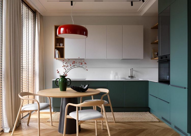 Diszkrét eklektika: fiatal nő 60m2-es lakása