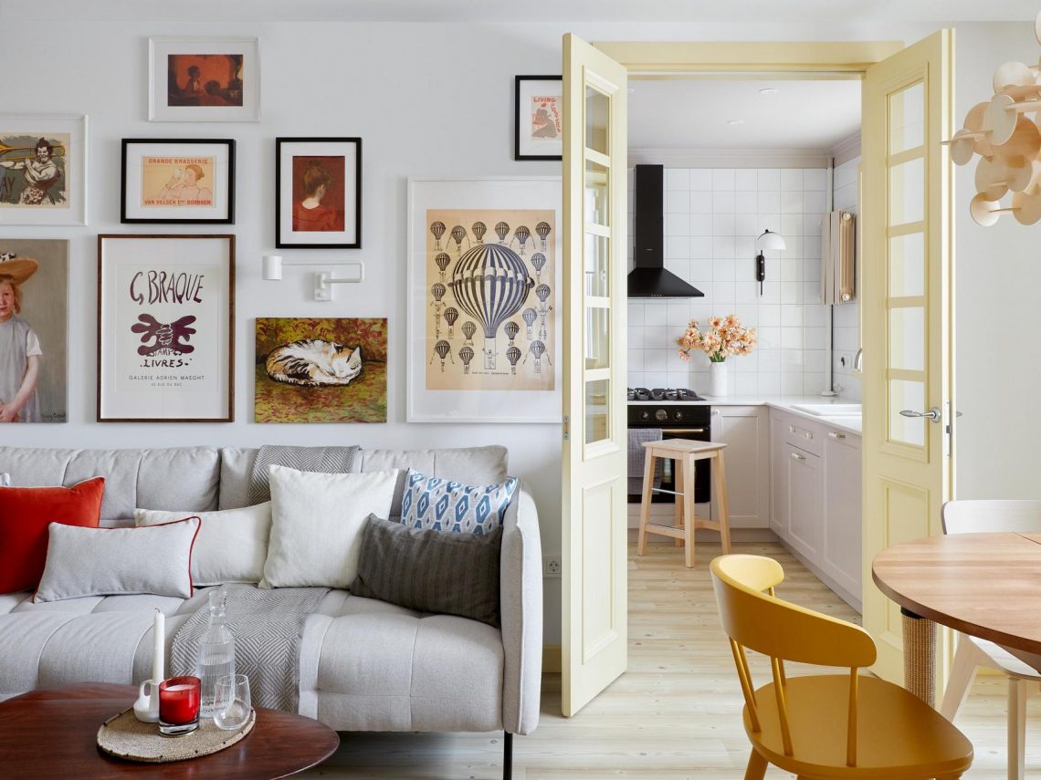 Előnytelen elosztás és északi fekvés ellenére bájos lett anya és lánya otthona