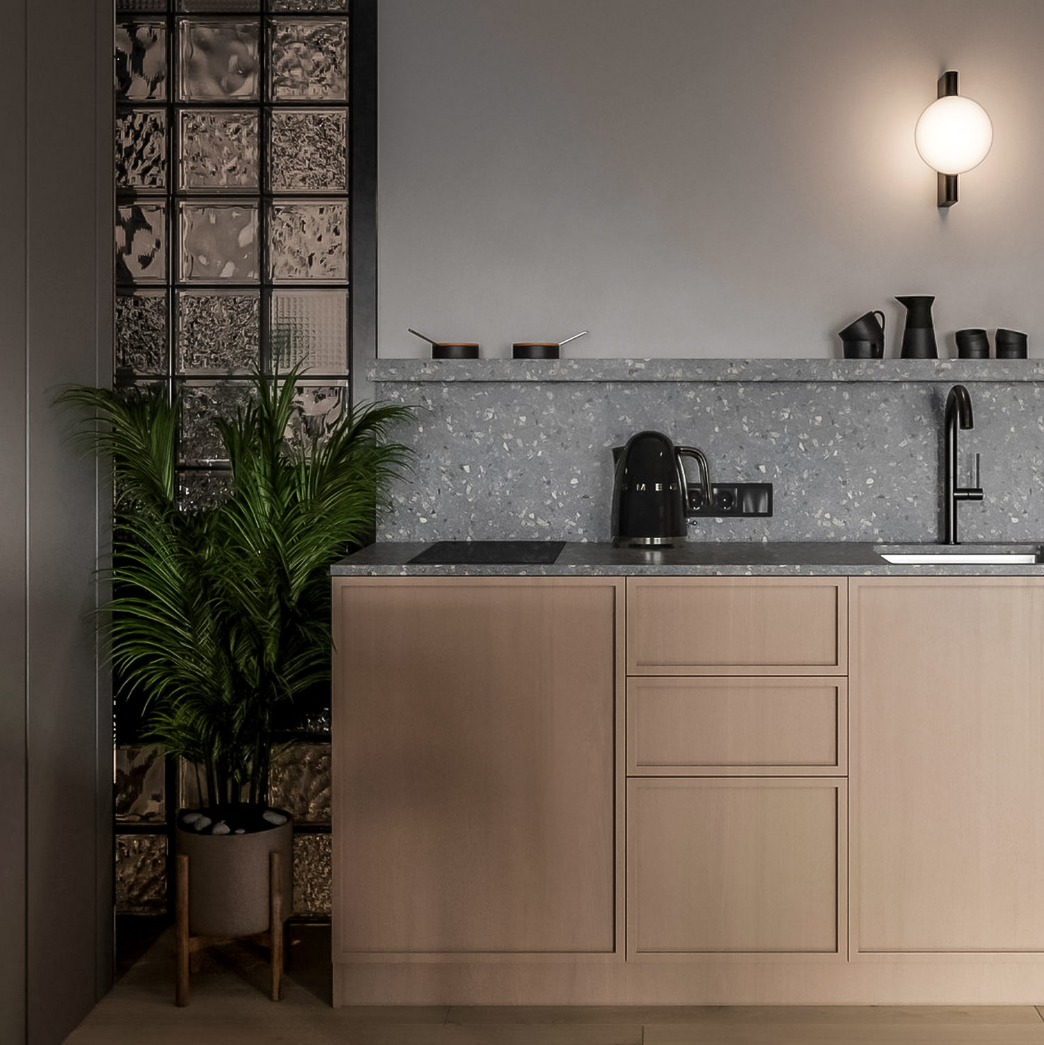 Fiatal jogász férfi mini lakása, stílusos, szigorú, igényes tér 24m2-en Fiatal jogász férfi mini lakása, stílusos, szigorú, igényes tér 24m2-en