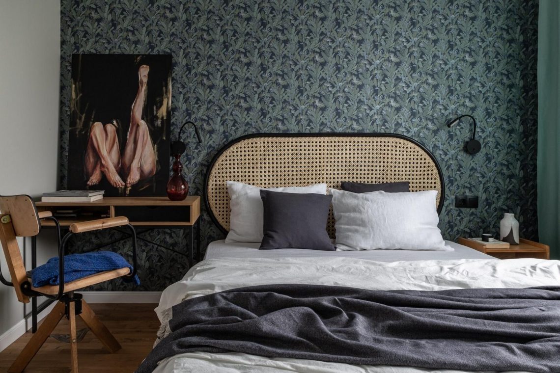 Frida Kahlo színei inspirálták a kis lakás olcsó és dekoratív berendezését