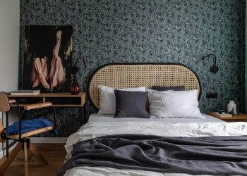 Frida Kahlo színei inspirálták a kis lakás olcsó és dekoratív berendezését