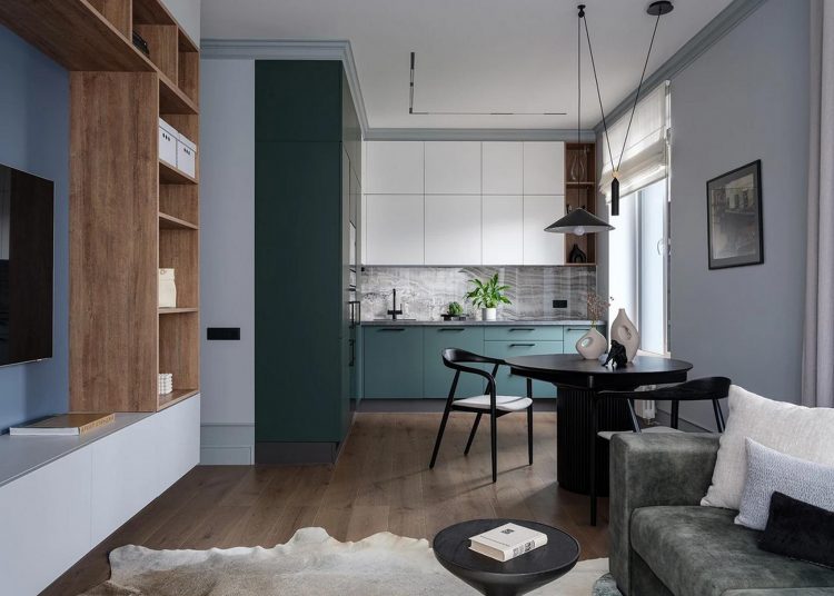 Hogyan lett modern és hangulatos házaspár lakóparkban vásárolt 48m2-es otthona