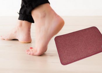 A kényelem új szintje: hordozható fűthető szőnyeg a lábak melegéért