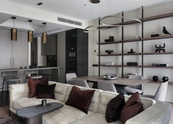 Hosszú távon időtálló, letisztult lakberendezés 95m2-es lakásban