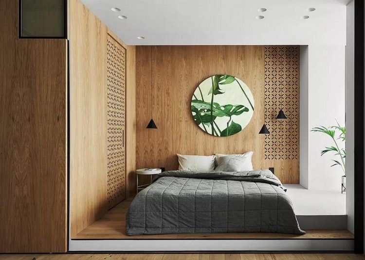 Karakteres, férfias berendezés 47m2-en, otthonos kényelem loft stíluselemekkel