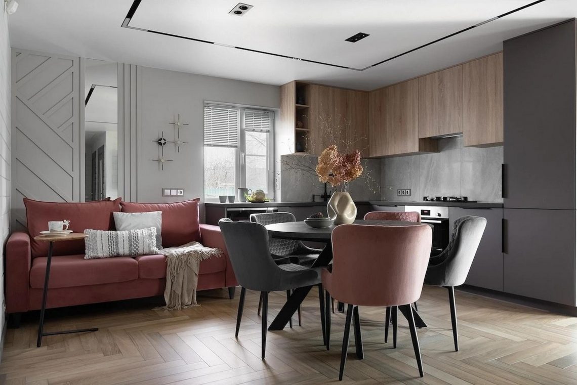 Kész faház modern berendezéssel, fiatal gyermekes család 64m2-en