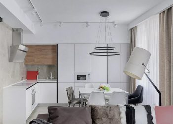 Modern, funkcionális férfi lakás 57m2-en