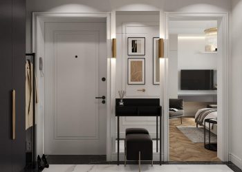 Modern franciás elegancia és egy kis játékosság 30m2-en