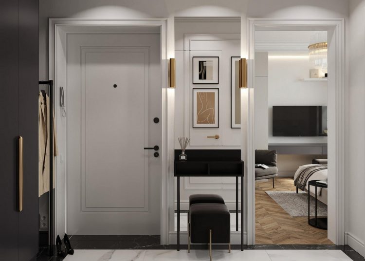 Modern franciás elegancia és egy kis játékosság 30m2-en