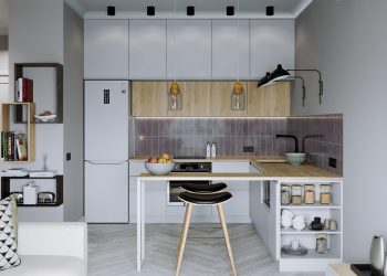 Praktikusan berendezett 30m2, nyugodt, harmonikus színvilág, letisztult terek