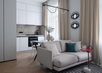 A modern minimalista stílus kis lakásban is jól mutat