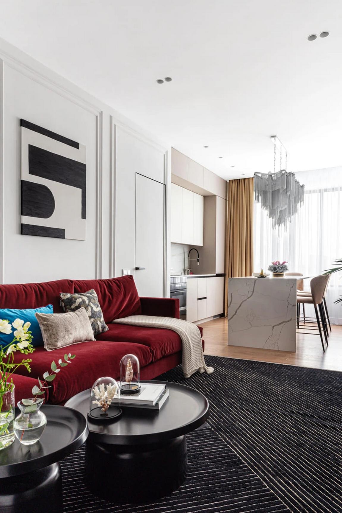 Anya és két lánya 50m2-en - helyet cserélt a nappali és a konyha