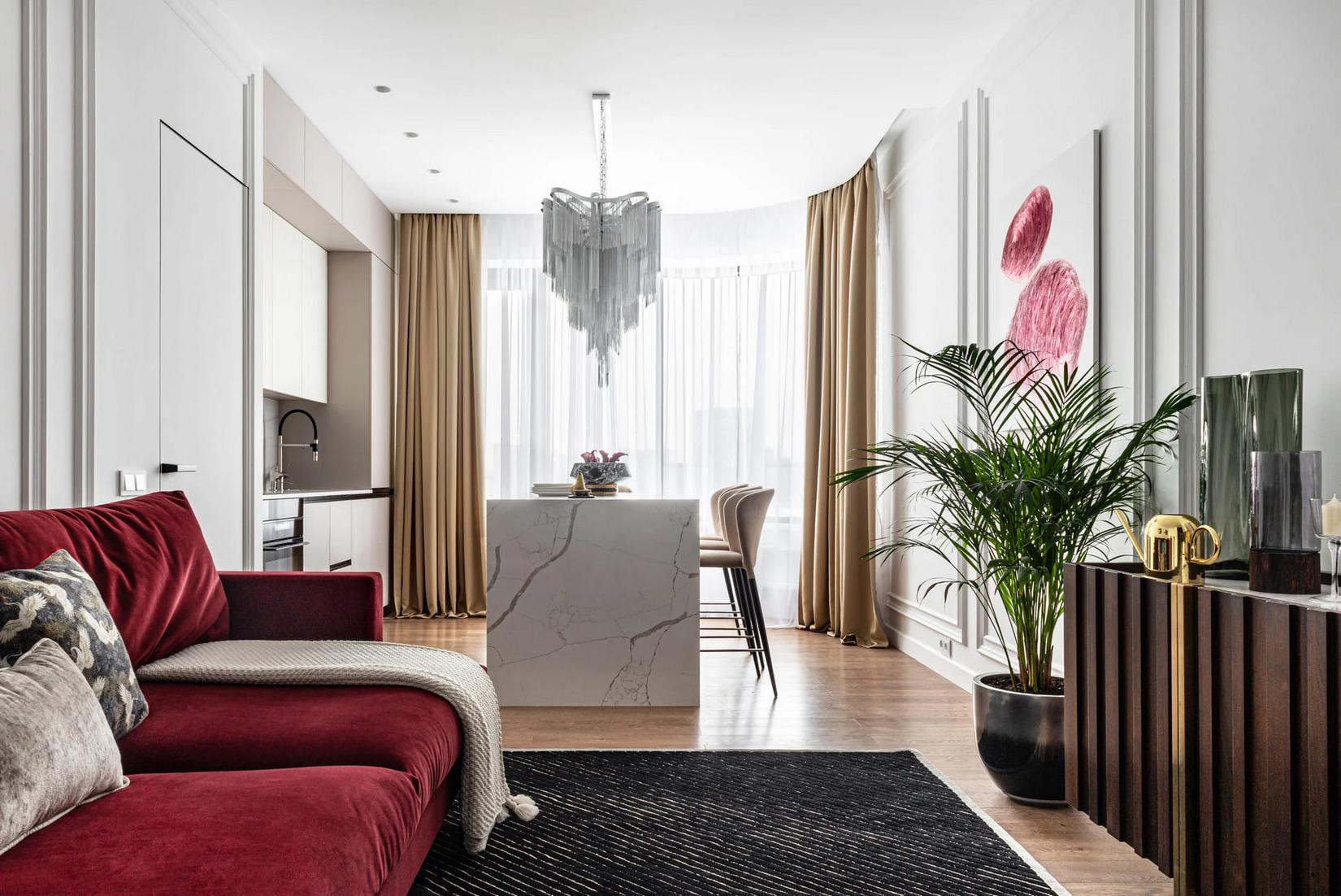 Anya és két lánya 50m2-en - helyet cserélt a nappali és a konyha