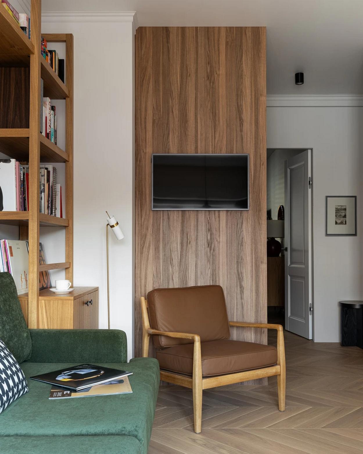 Bor, zene és baráti esték: egyedül élő férfi otthona, 45m2 Bor, zene és baráti esték: egyedül élő férfi otthona, 45m2