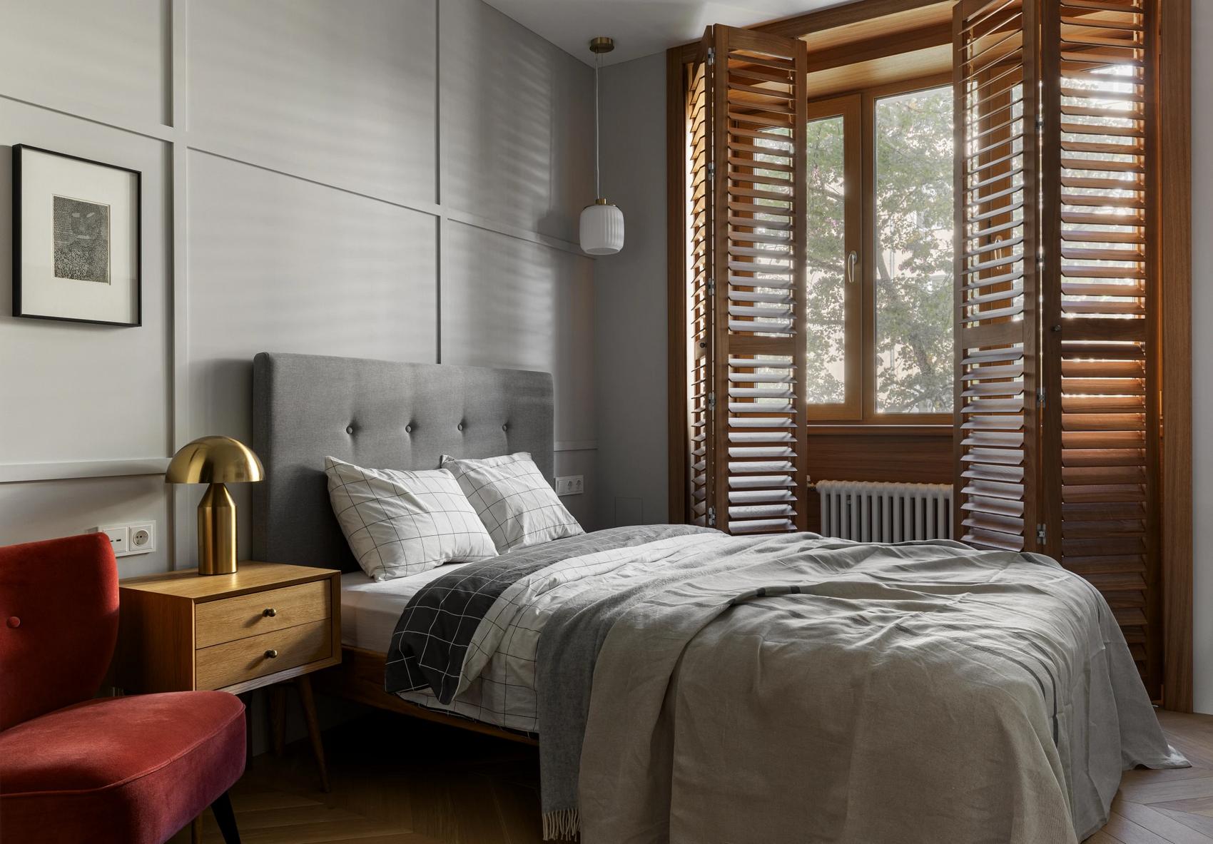 Bor, zene és baráti esték: egyedül élő férfi otthona, 45m2 Bor, zene és baráti esték: egyedül élő férfi otthona, 45m2