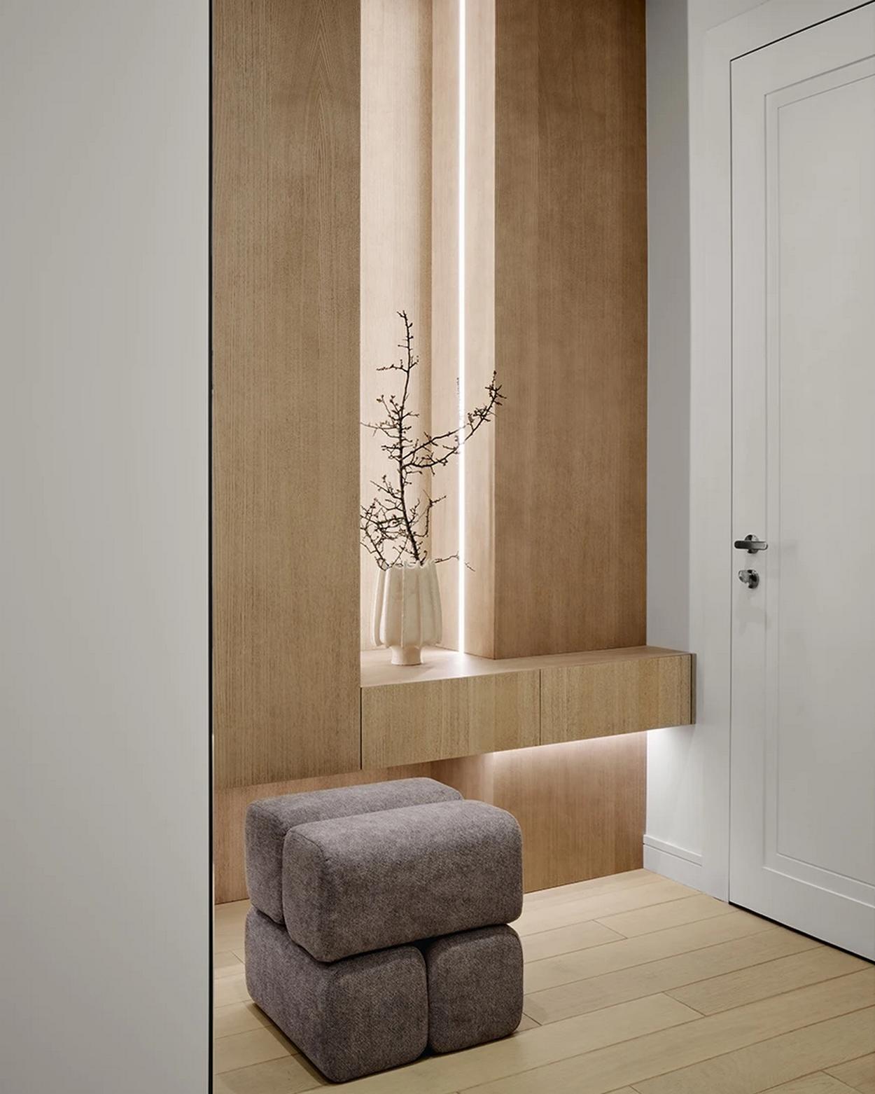 Fa reluxa, Japandi stílus: praktikum és kényelem ötfős család otthonában Fa reluxa, Japandi stílus: praktikum és kényelem ötfős család otthonában