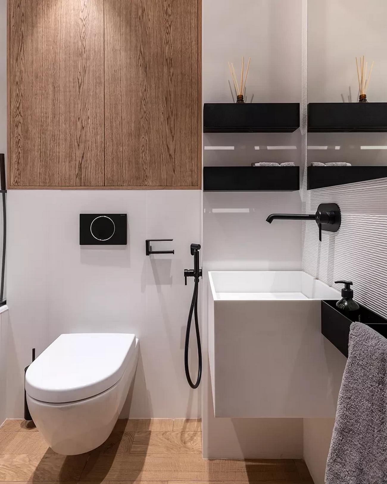 Kis lakás majdnem mint egy háromszobás otthon okos elosztásával, háromfős család 46m2-en Kis lakás majdnem mint egy háromszobás otthon okos elosztásával, háromfős család 46m2-en