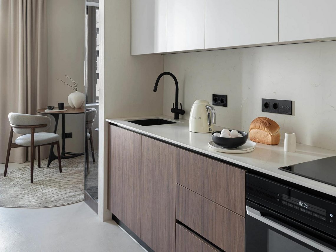 Könnyed, meleg és minimalista enteriőr