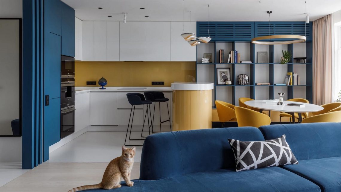 Legyen színes! - fiatal sebészorvos szokatlanul berendezett modern otthona