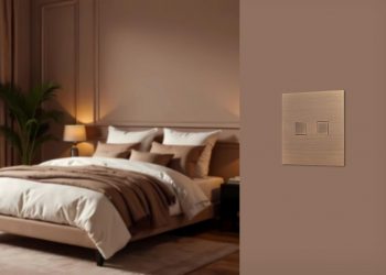 Luxus kapcsolók: a Mocha Mousse színhez illő három exkluzív felület a Meljac-tól