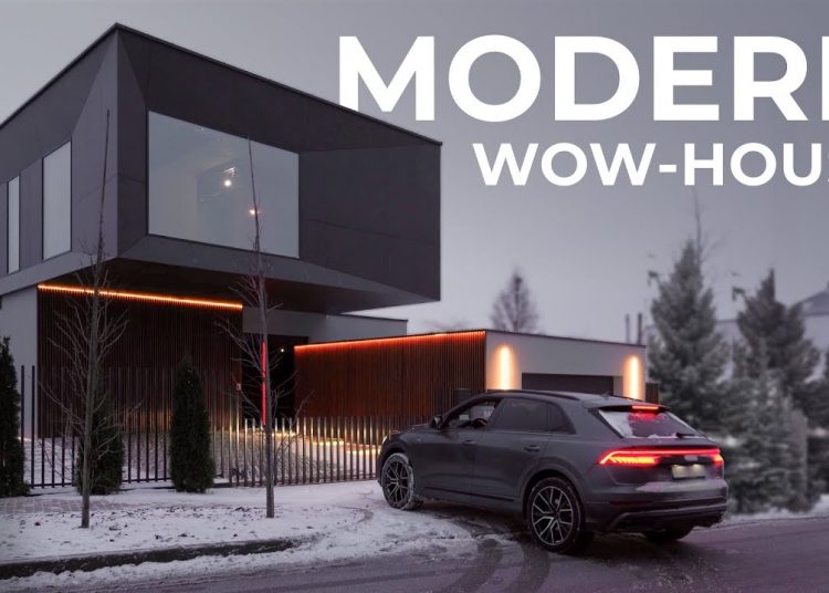 Modern skandináv családi ház – házbejárás | Építészet és Design