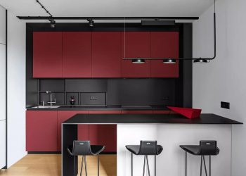 Modern dizájn, merész, kontrasztokra épülő színvilág