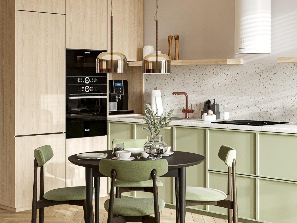 Otthonról dolgozó pár 74m2-es lakása rengeteg tárolóhellyel