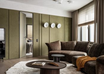 Természetes színek nagyon szép összhangja egy harmonikusan berendezett lakásban