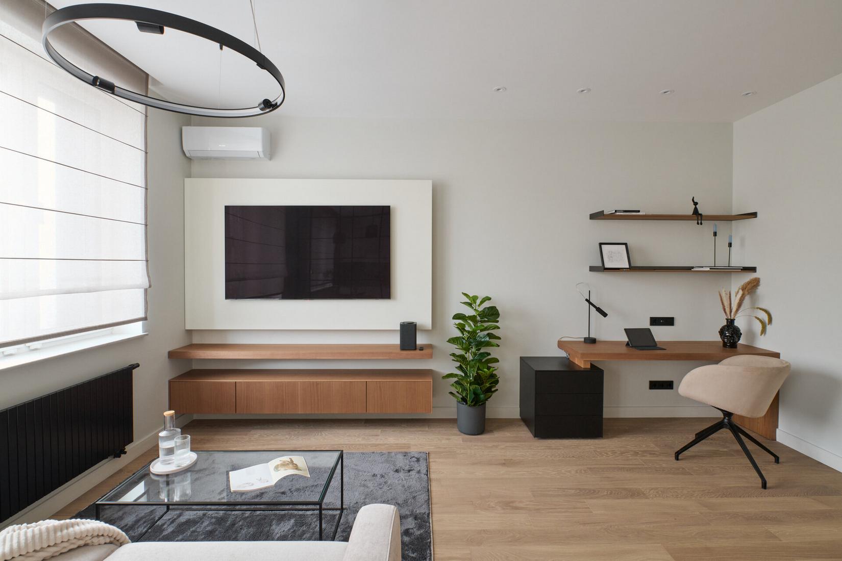 Új építésű lakás berendezése könnyed minimalista stílusban Új építésű lakás berendezése könnyed minimalista stílusban